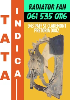 Tata indica radiator fan Call or WhatsApp me 0636348112