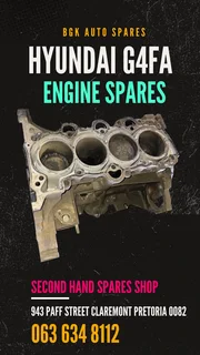 Hyundai g4fa engine spares Whatsapp me for prices 063 149 6230
