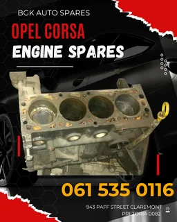 Opel corsa engine spares Whatsapp me for prices 063 149 6230