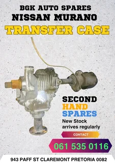 Nissan murano transfer case WhatsApp me 0636348112