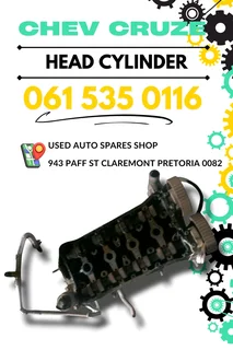 Chev cruze head cylinder Call or WhatsApp me 063 149 6230