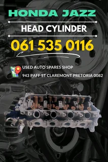 Honda Jazz head cylinder Call or WhatsApp me 063 149 6230