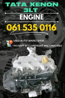 Tata xenon 3lt engine R20000 Call or WhatsApp me 063 149 6230