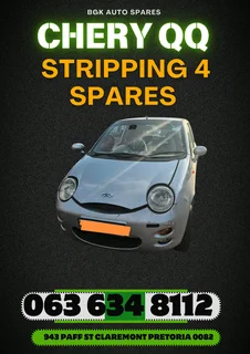Chery QQ stripping for spares Call or WhatsApp me 0636348112