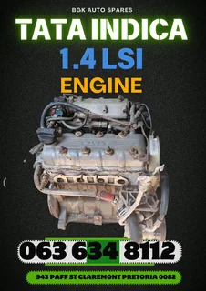 Tata indica 1.4 lsi engine R9500
