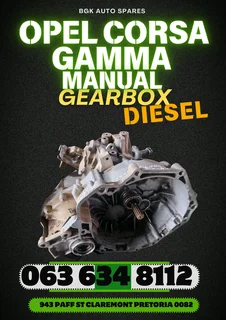 Opel corsa gamma diesel manual gearbox R4000