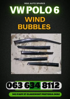Vw polo 6 wind bubbles Call or WhatsApp me 0636348112