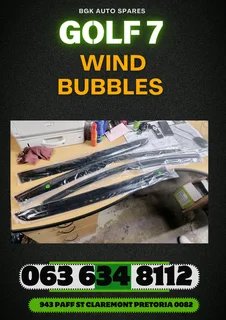 Golf 7 wind bubbles for sale Contact me for the prices 0636348112