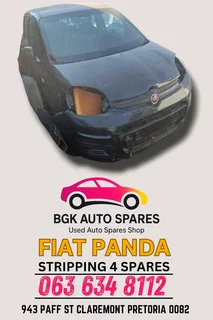 Fiat panda stripping for spares Call or WhatsApp me 0636348112