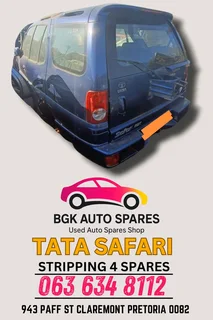 Tata Safari Stripping for spares Call or WhatsApp me 0636348112