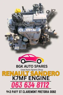 Renault Sandero K7MF engine Call me 063 149 6230
