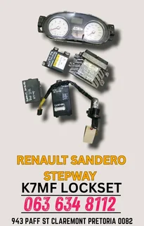Renault Sandero Stepway K7Mf lockset Call or WhatsApp me 0636348112