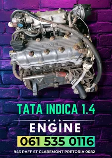 Tata indica 1.4 engine R8500 Call or WhatsApp me 0636348112