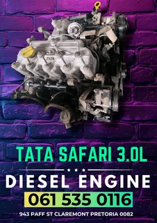 Tata Safari diesel engine R20 000 WhatsApp me 0636348112