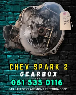 Chev spark 2 gearbox R4500 Call or WhatsApp me 0636348112