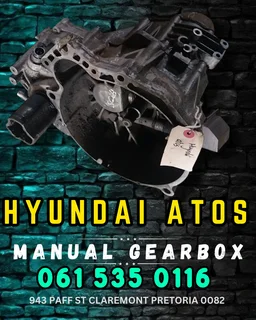 Hyundai atos manual gearbox R6500 Call or WhatsApp me 0636348112
