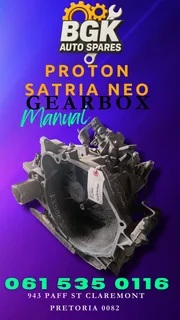 Proton SatriA Neo gearbox R3000 Contact me 063 149 6230