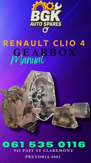 Renault clio 4 manual gearbox R4500 Call me 0636348112