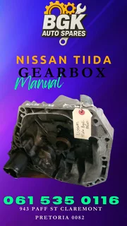 Nissan tiida manual gearbox R4500 Call me 0636348112