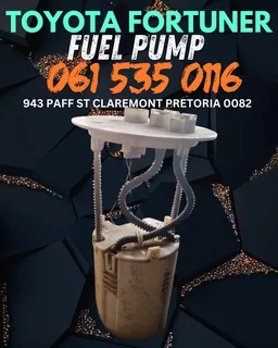 Toyota fortuner fuel pump Call or WhatsApp me 0636348112