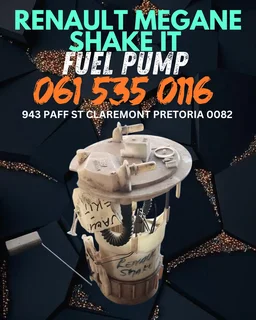 Renault megane shake it fuel pump Call or WhatsApp me 0636348112
