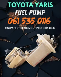 Toyota Yaris fuel pump Call or WhatsApp me 0636348112