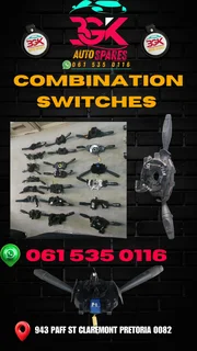 Combination switches for sale Contact me for the prices 061 535 0116