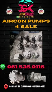 Aircon pumps for sale Contact me for the prices 061 535 0116