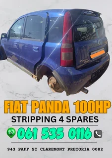 Fiat panda 100hp stripping for spares Call or WhatsApp me 0636348112