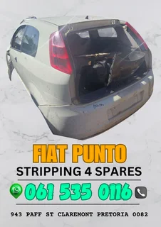 Fiat Punto stripping for spares Call or WhatsApp me 0636348112
