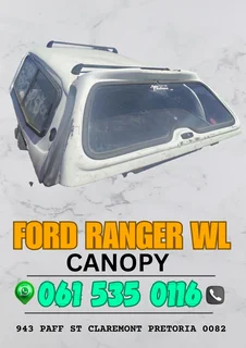 Ford ranger Wl canopy WhatsApp me 0636348112