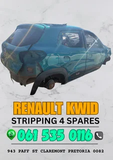 Renault kwid stripping for spares Call or WhatsApp me 0636348112