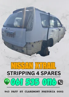 Nissan xtrail stripping for spares Call or WhatsApp me 0636348112
