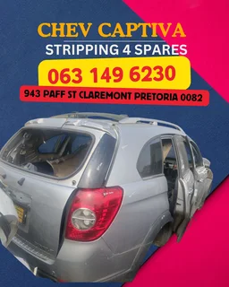 Chev captiva stripping for spares Call or WhatsApp me 063 149 6230