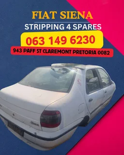 Fiat siena stripping for spares Call or WhatsApp me 0636348112