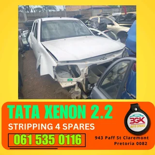 Tata xenon 2.2 stripping for spares Call or WhatsApp me 0636348112
