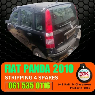 Fiat panda 2010 stripping for spares Call or WhatsApp me 0636348112