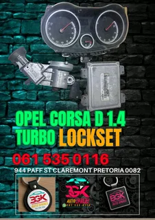 Opel corsa D 1.4 turbo lockset Call me today 061 535 0116