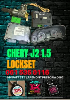 Chery J2 1.5 lockset Call or WhatsApp me 0636348112