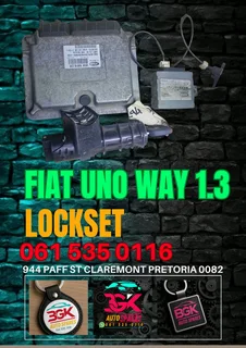 Fiat uno way 1.3 lockset Call or WhatsApp me 0636348112