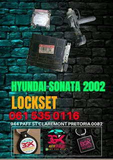 Hyundai Sonata 2002 lockset Call or WhatsApp me 061 535 0116