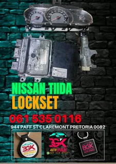 Nissan tiida lockset Call or WhatsApp me 0636348112
