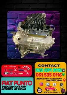 Fiat Punto engine spares Call or WhatsApp me 0636348112