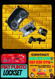 Fiat Punto lockset Call or WhatsApp me 0636348112