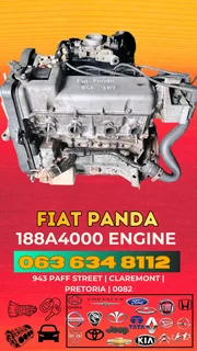 Fiat panda 188A4000 engine Call or WhatsApp me 0636348112