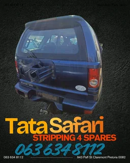 Tata Safari Stripping for spares Call or WhatsApp me 0636348112