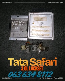 Tata Safari 3.0l lockset Call or WhatsApp me 0636348112