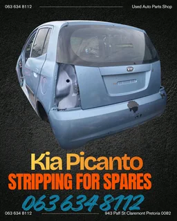 Kia picanto stripping for spares Call or WhatsApp me 0636348112