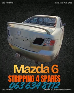 Mazda 6 stripping for spares Call or WhatsApp me 0636348112