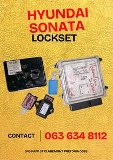Hyundai Sonata lockset Call or WhatsApp me 0636348112